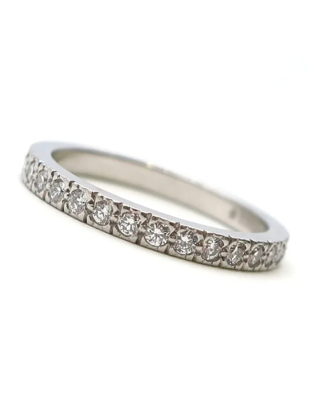 Tiffany & Co Ten Full Eternity Ring Platinum Diamond